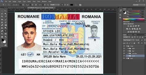 document number romanian id card